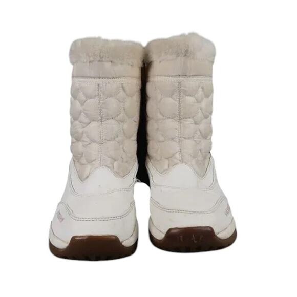 Le Coq Sportif Shoes Mens 7.5 Boots Winter Warm Quilted Outdoor Zip Active White main image 10